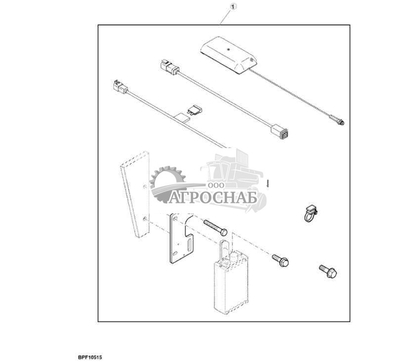 Оборудование, комплект установки мобильного RTK 
